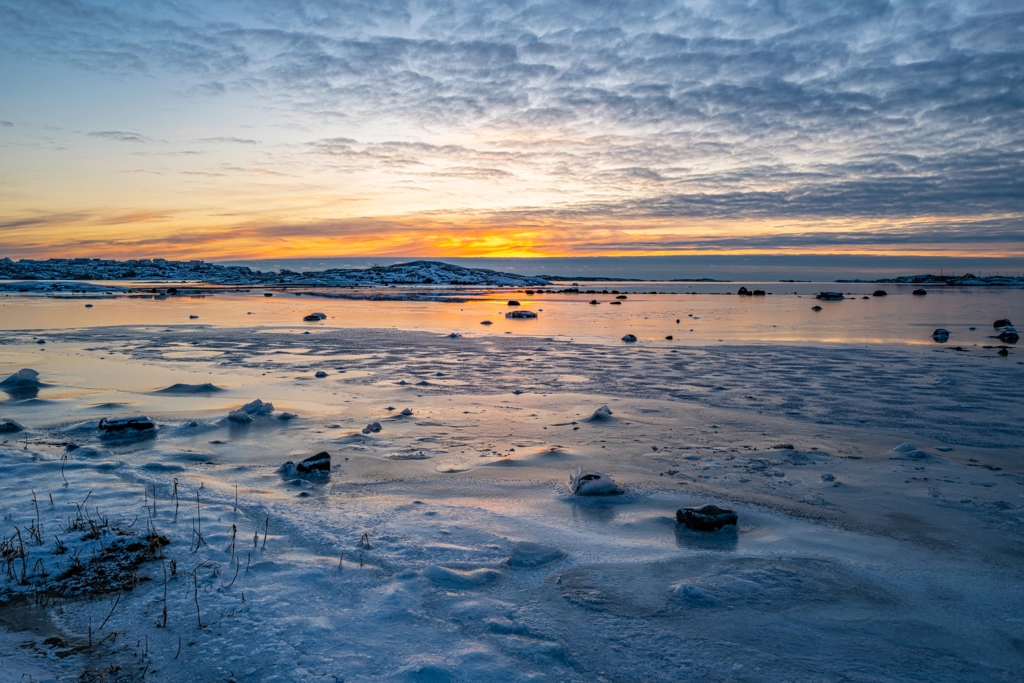 Sunrise from Hönö, Swedish westcoast