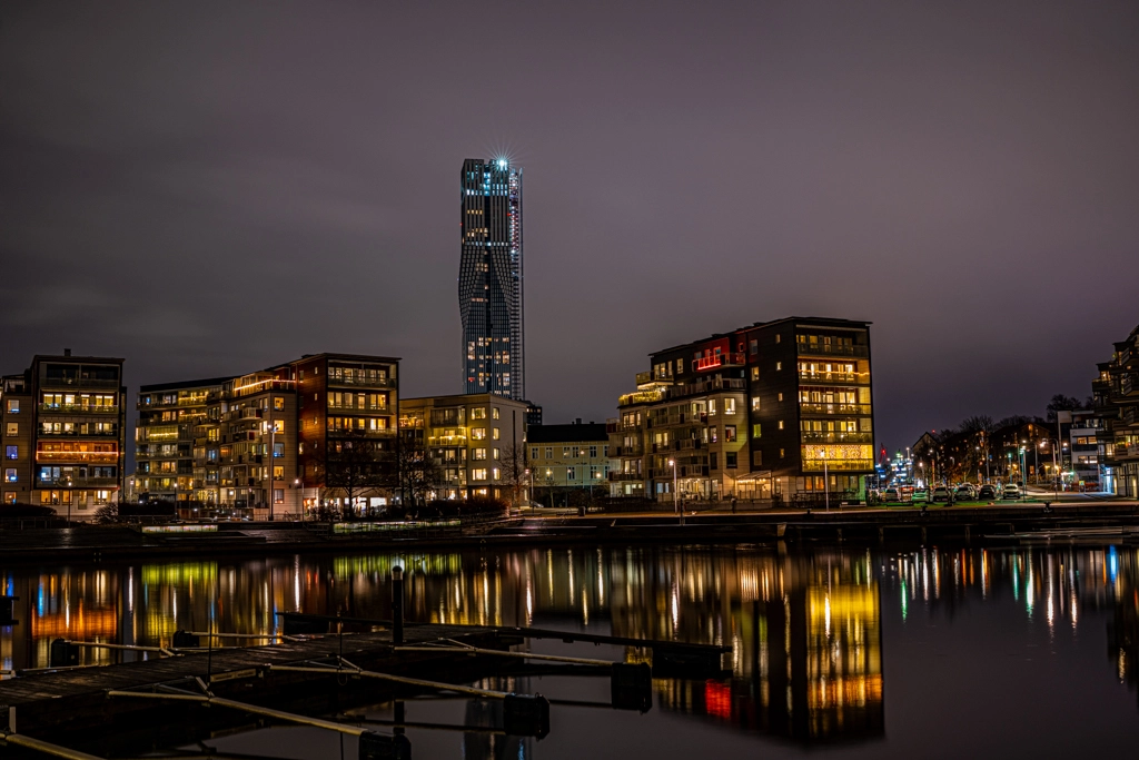 Gothenburg Citylights from "Sannegården"
